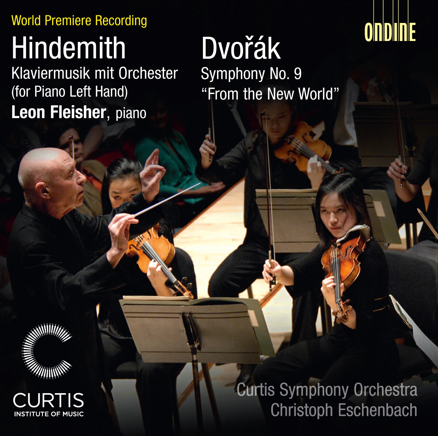 Hindemith: Klaviermusik Mit Orchester - Dvorak: Symphony No. 9, "From the New World" album cover