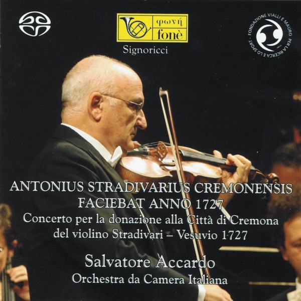 Concerto per la donazione alla Città di Cremona del violino Stradivari-Vesuvio, 1727 (Live Version) album cover