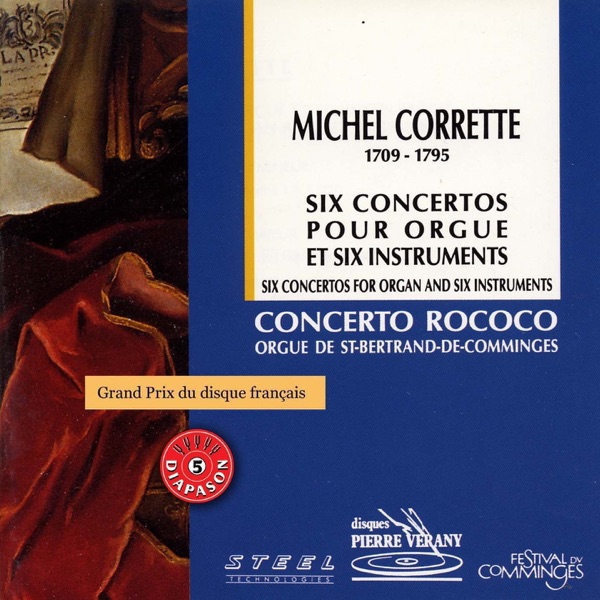 Corrette : 6 concertos pour orgue & 6 instruments album cover