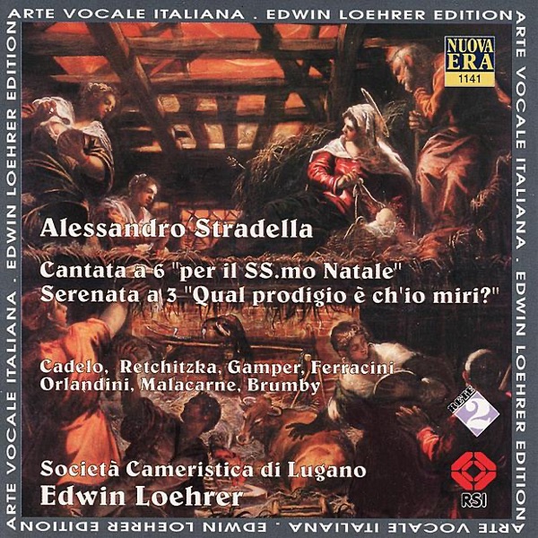 Stradella: Cantata a 6, Serenata a 3 album cover