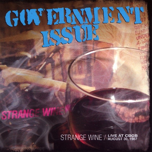 Strange Wine - Live At CBGB August 30, 1987 album cover