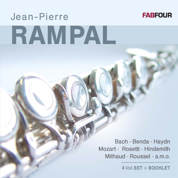 Rampal, Jean-Pierre: Bach, Benda, Haydn, Mozart, Rosetti, Hindemith, Milhaud & Roussel (1946-1956) album cover