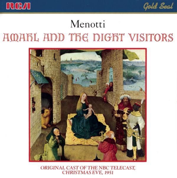 Menotti: Amahl and the Night Visitors album cover