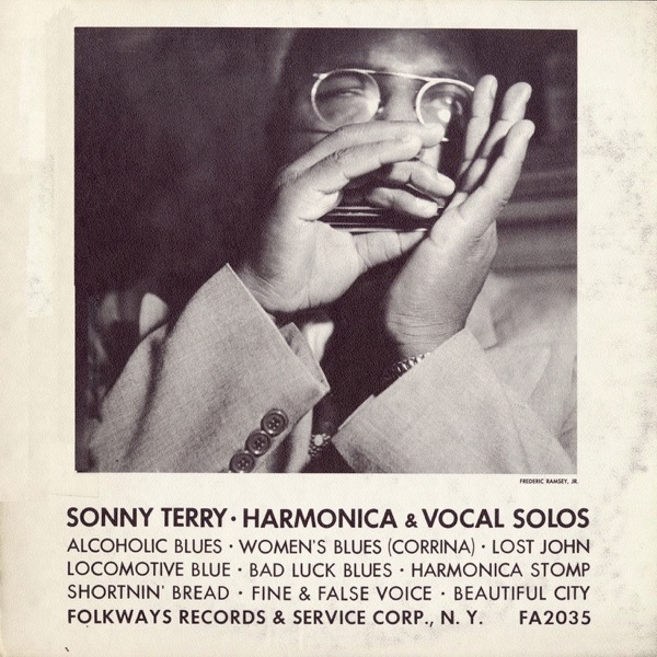 Sonny Terry: Harmonica and Vocal Solos album cover
