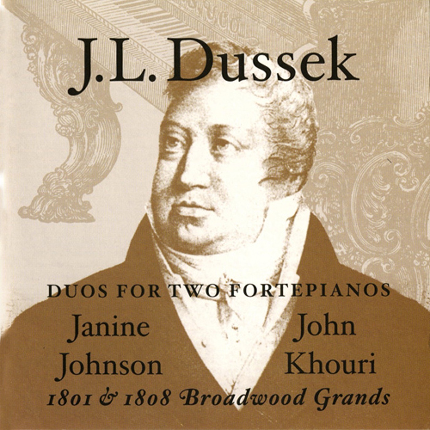 Dussek: Duos for 2 Fortepianos album cover