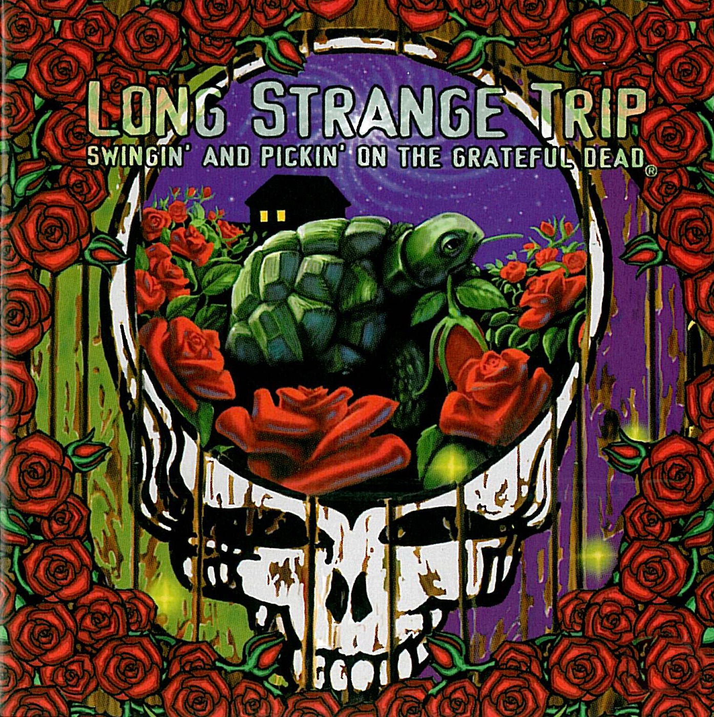 Long Strange Trip: Swingin' & Pickin' on the Grateful Dead album cover
