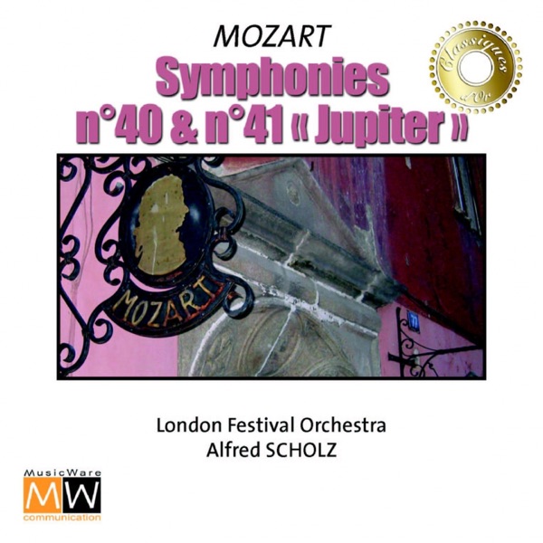 Mozart: Symphonies Nos. 40 and 41 "Jupiter" album cover
