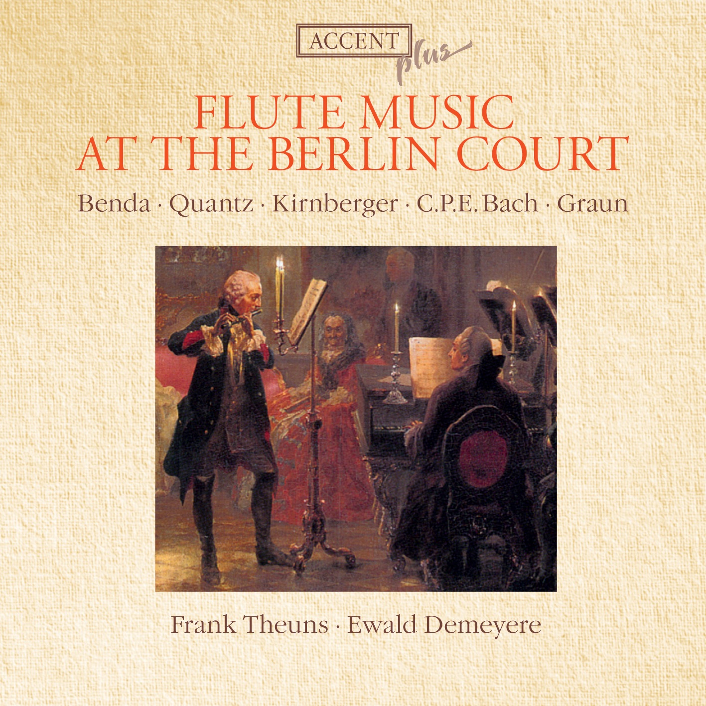 Flute Music at the Berlin Court album cover