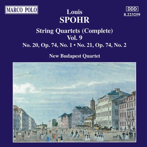 Spohr: String Quartets Nos. 20 and 21 album cover