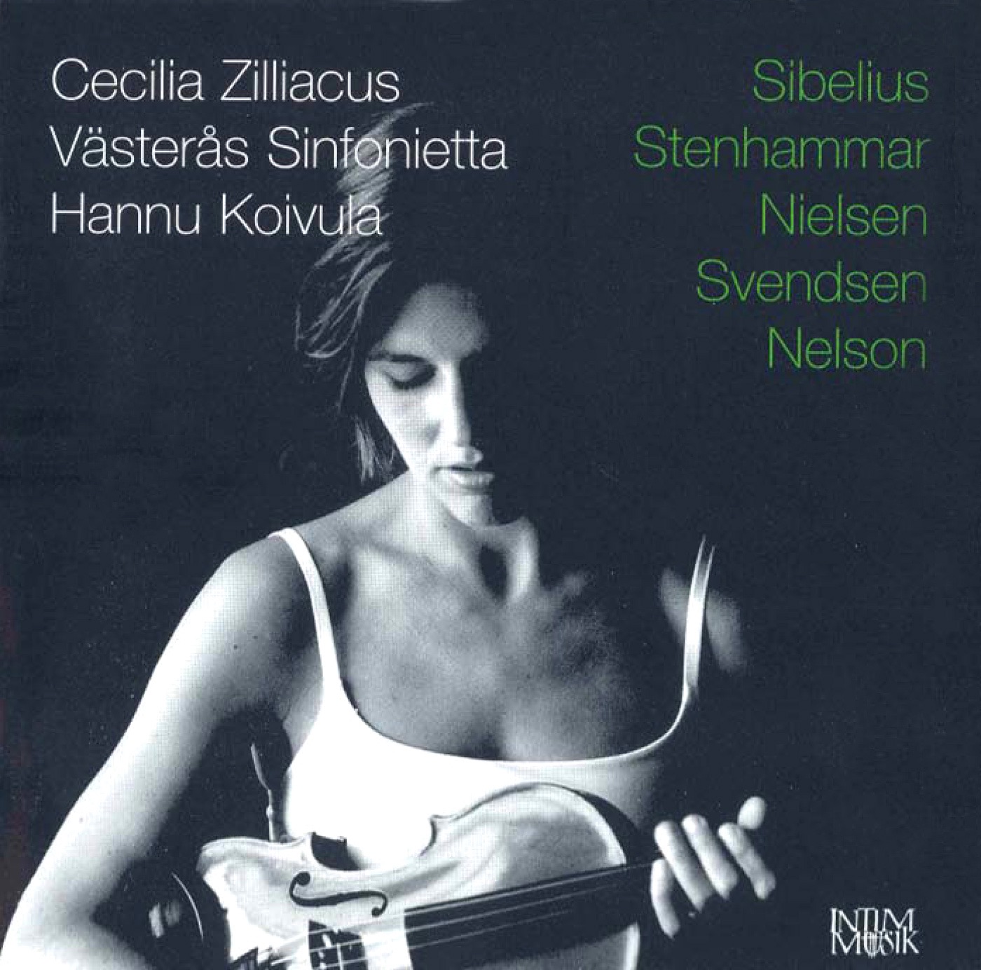 Zilliacus, Cecilia: Sibelius, Stenhammar, Nielsen, Svendsen & Nelson album cover