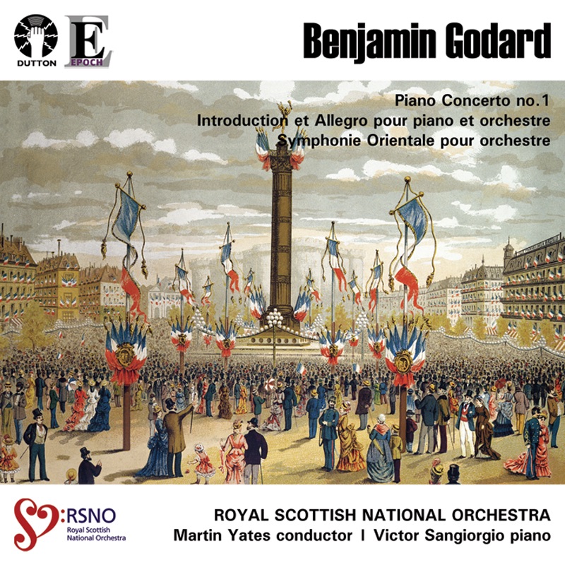 Benjamin Godard - Piano Concerto No. 1 album cover