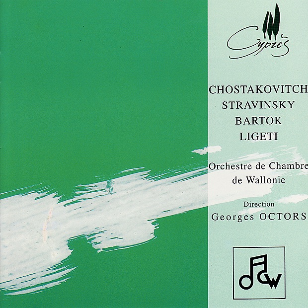 Chostakovitch, Stravinsky, Bartok & Ligeti album cover