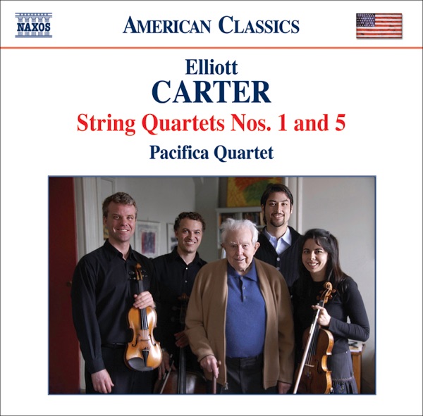 Carter: String Quartets Nos. 1 and 5 album cover