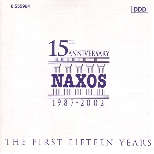 Naxos 15th Anniversary CD album cover