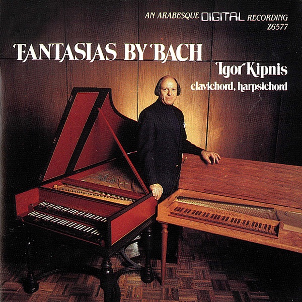 The Complete Fantasias of Johann Sebastian Bach album cover