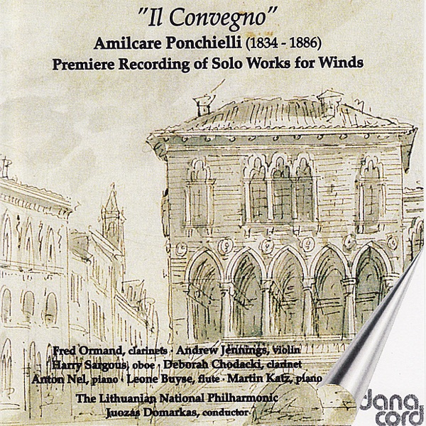 Ponchielli: Il Convegno - Solo Works for Winds album cover