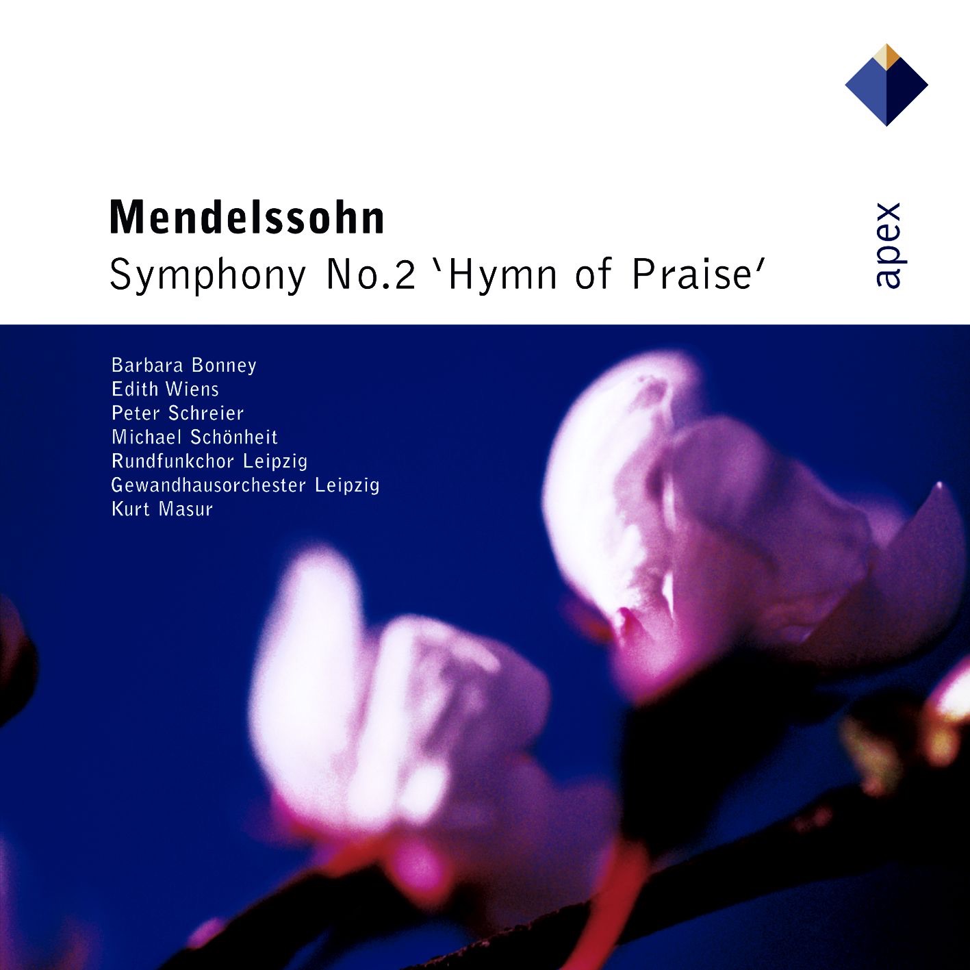 Mendelssohn: Symphony No. 2 "Hymn of Praise" album cover