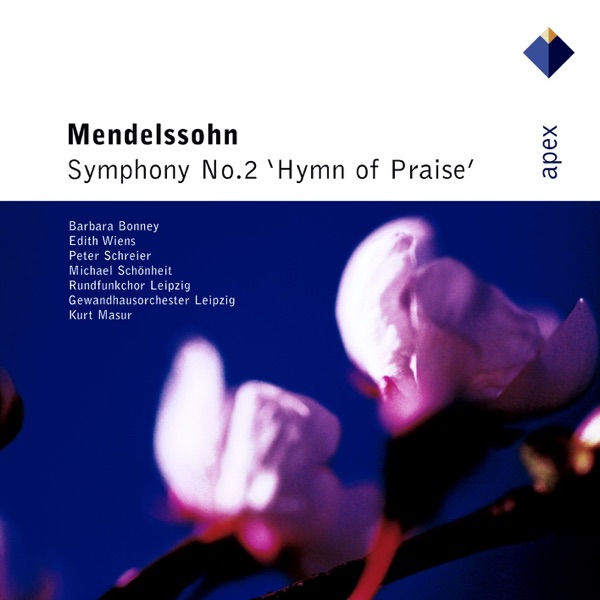 Mendelssohn: Symphony No. 2 "Hymn of Praise" album cover