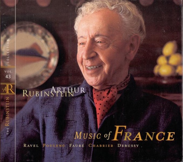 Rubinstein Collection, Vol. 43: Works by Ravel, Poulenc, Chabrier, Debussy album cover