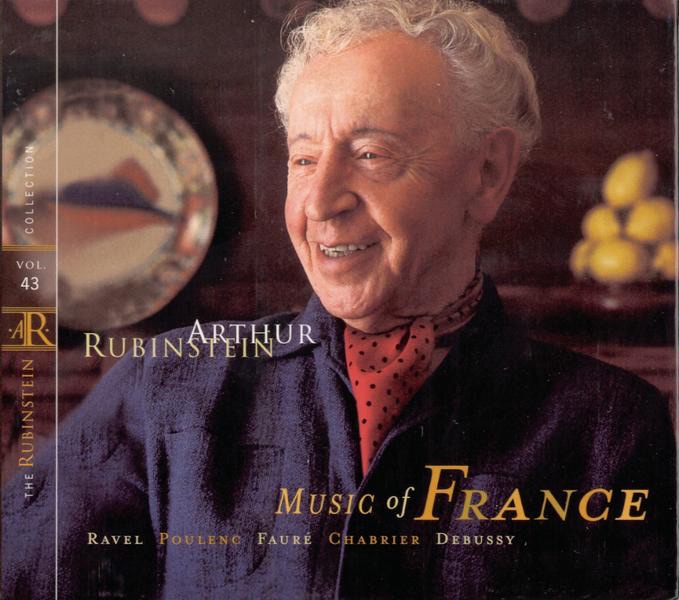 Rubinstein Collection, Vol. 43: Works by Ravel, Poulenc, Chabrier, Debussy album cover