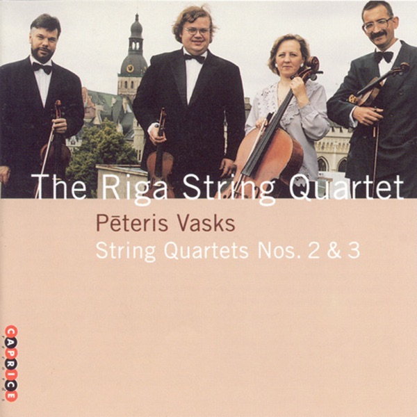 Vasks: String Quartets Nos. 2 and 3 album cover