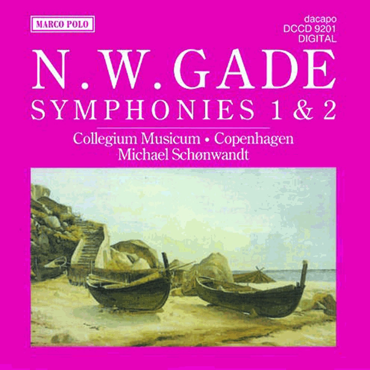 Gade, N.: Symphonies Nos. 1 and 2 album cover