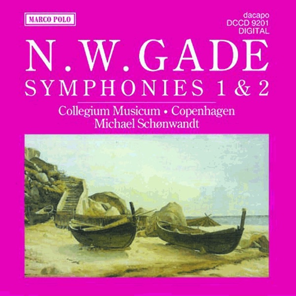 Gade, N.: Symphonies Nos. 1 and 2 album cover