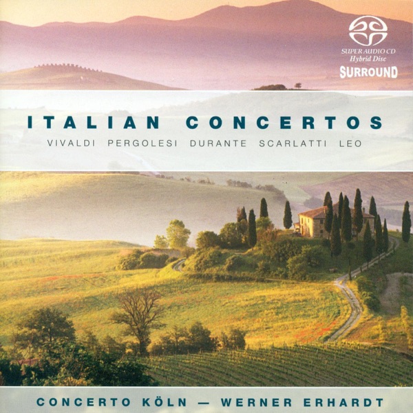 Orchestral Music (Italian Concertos) - Vivaldi, A. - Durante, F. - Pergolesi, G.B. - Scarlatti, D. - album cover