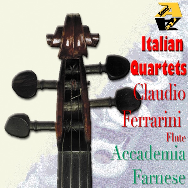 Claudio Ferrarini & Accademia Farnese - Italian Quartets for Flute: Campagnoli, Paisiello & Viotti album cover