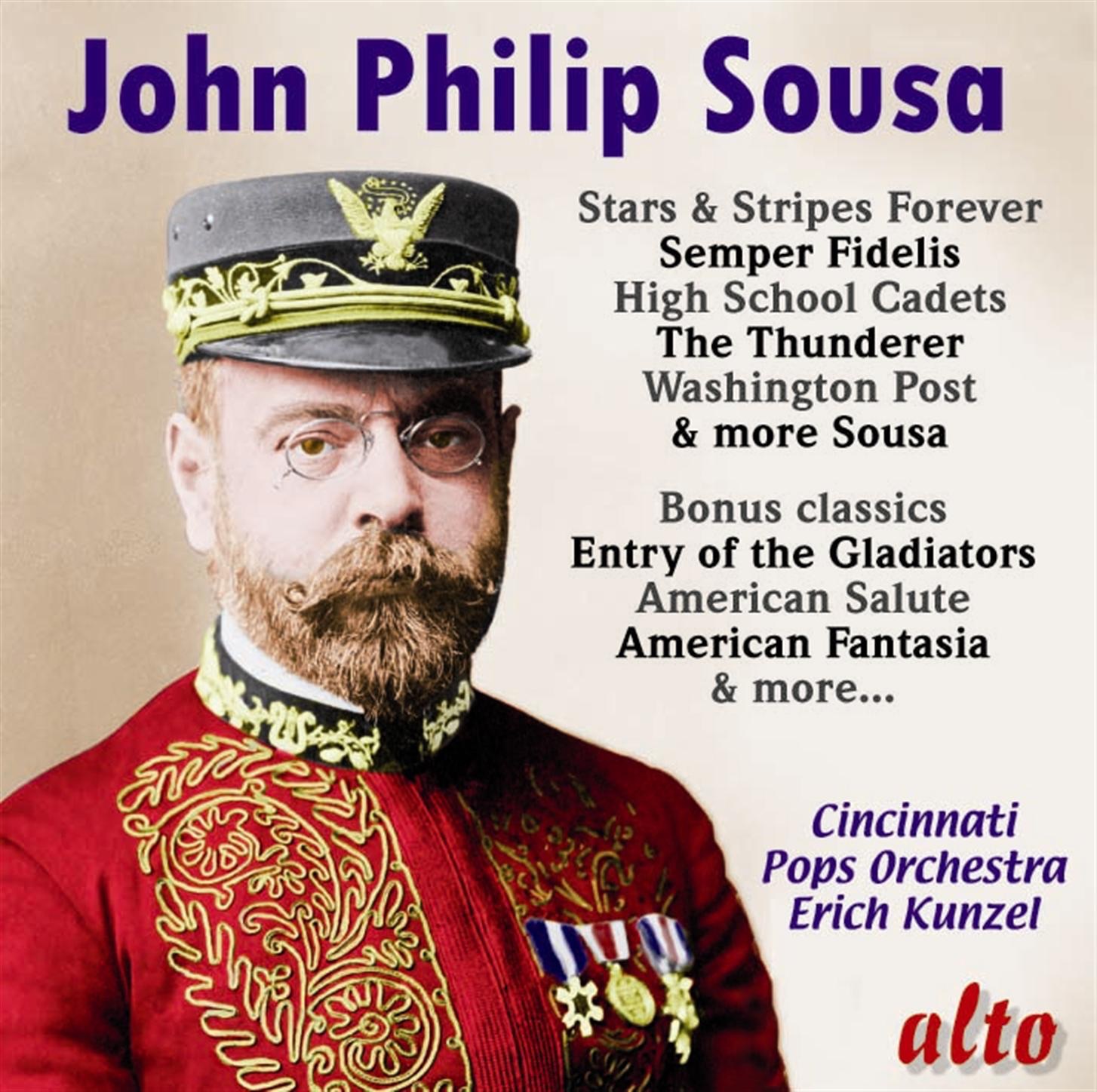 John Philip Sousa Marches, Polkas & Americana album cover