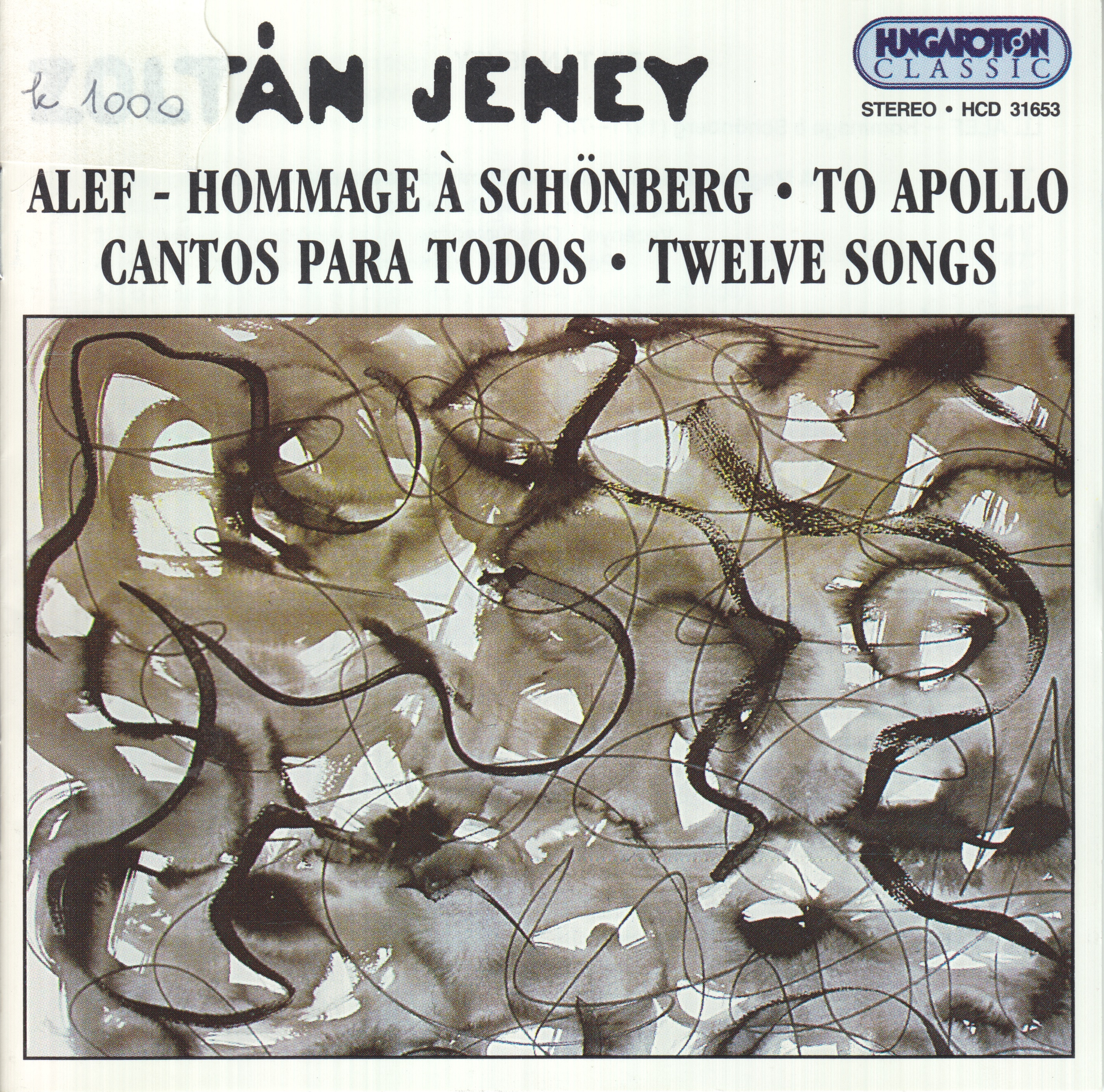 Alef - Hommage a Schönberg album cover