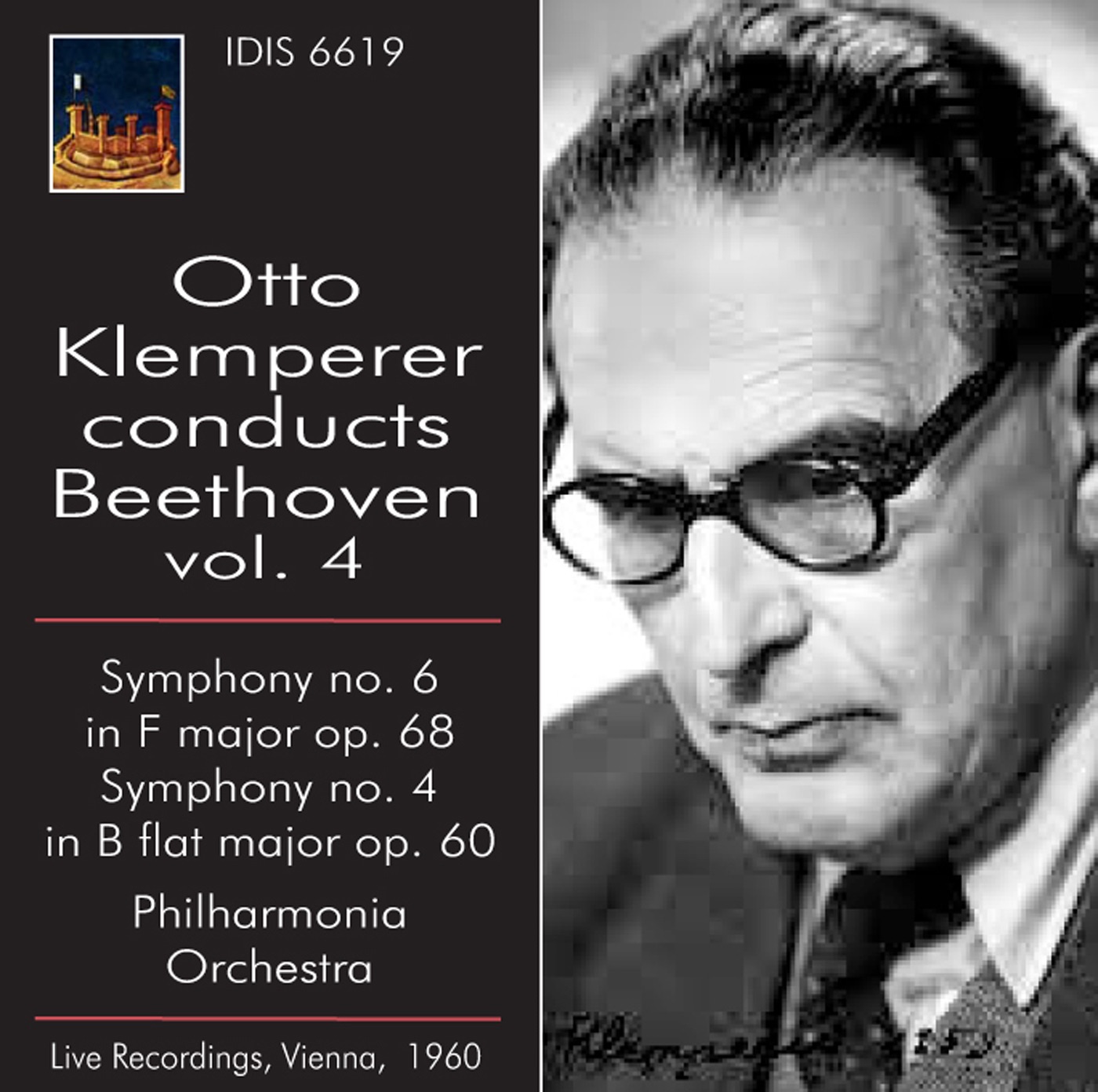 Otto Klemperer conducts Beethoven, Vol. 4 (1970) album cover