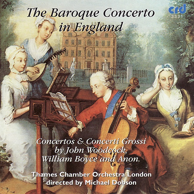 The Baroque Concerto in England album cover