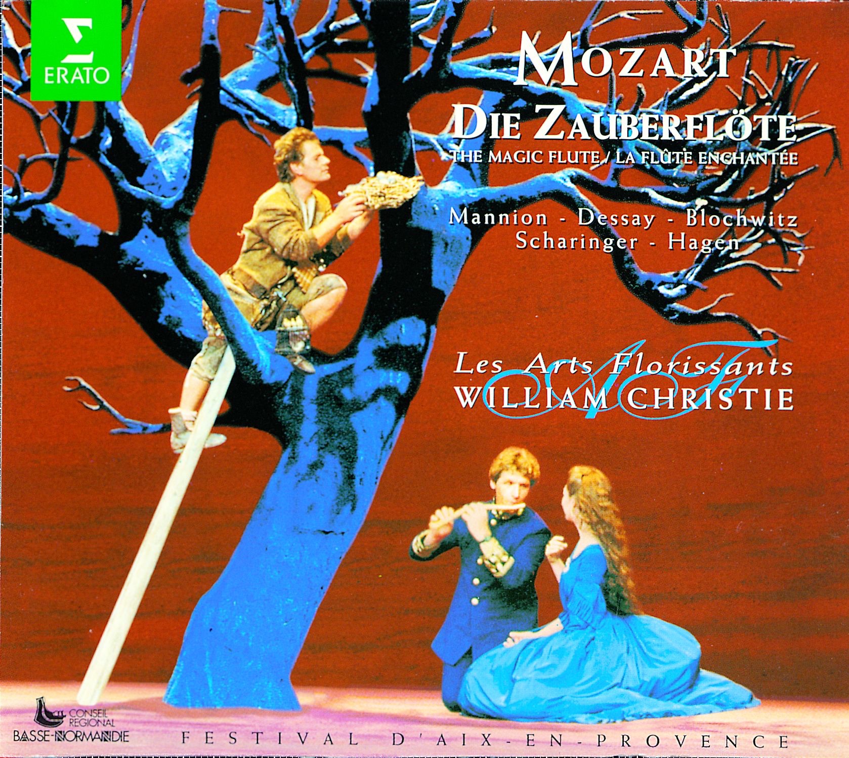 Mozart: Die Zauberflöte album cover