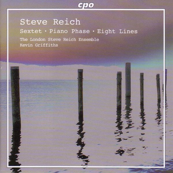 Reich: Sextet - Piano Phase - Eight Lines album cover