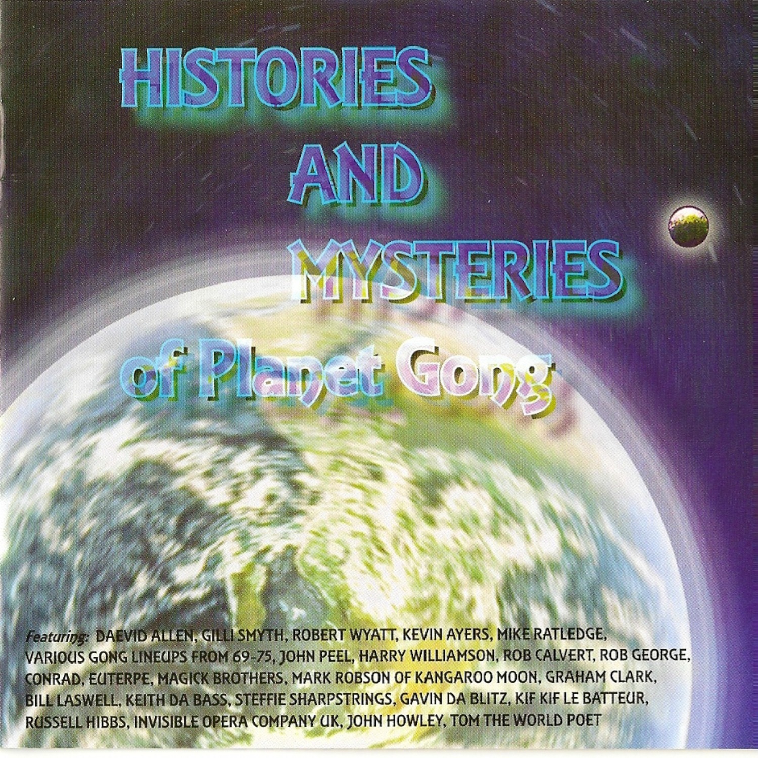 Histories and Mysteries of Planet Gong album cover