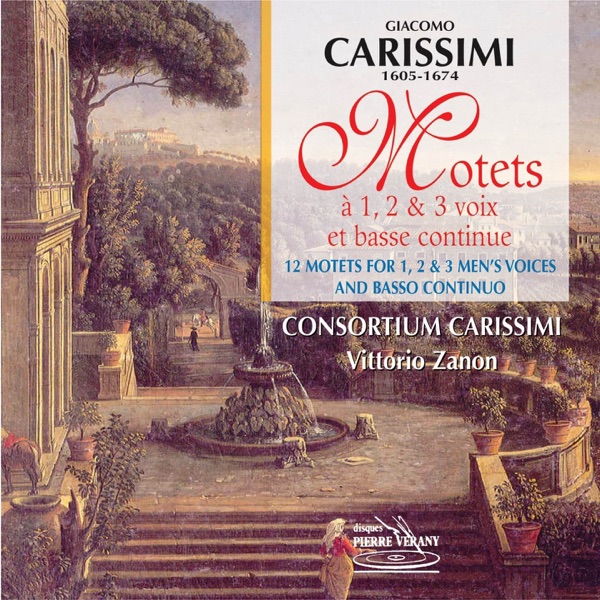 Carissimi : Motets à 1, 2, 3 voix & basse continue album cover