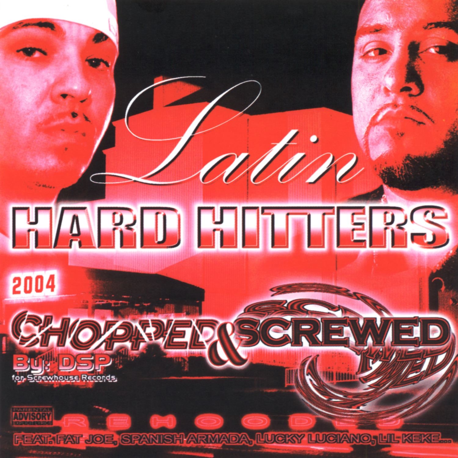 Latin Hard Hitters - Chopped & Screwed album cover
