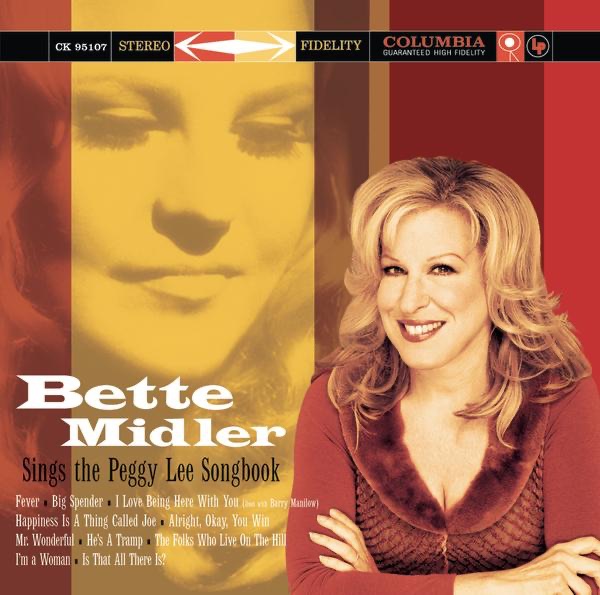 Bette Midler Sings the Peggy Lee Songbook album cover