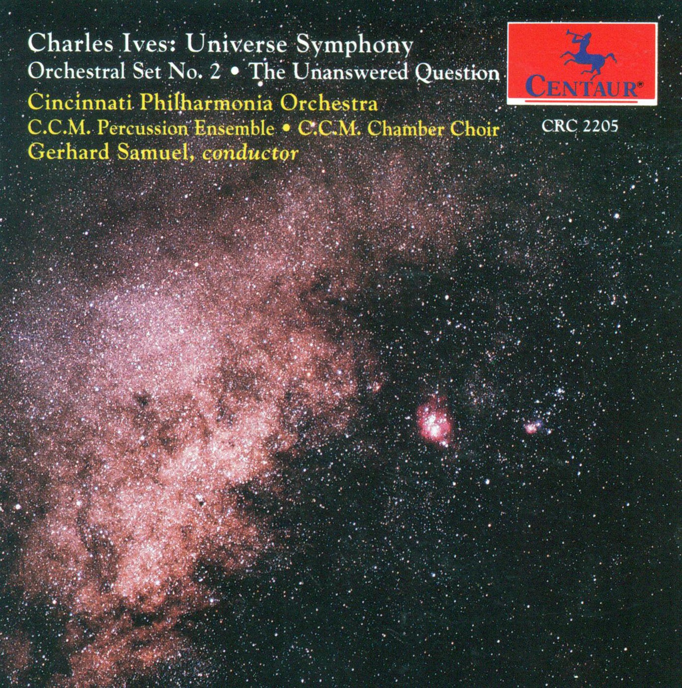 Ives, C.: Universe Symphony (Completed by L. Austin) - Orchestral Set No. 2 - The Unanswered Questio album cover
