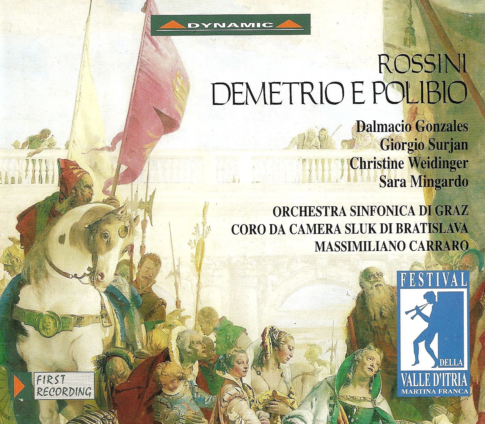 Rossini: Demetrio e Polibio album cover