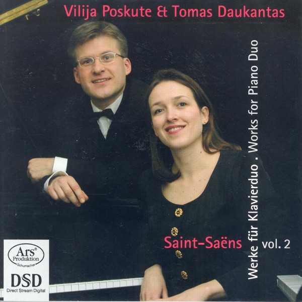 Saint-Saëns: Works for Piano Duo, Vol. 2 album cover