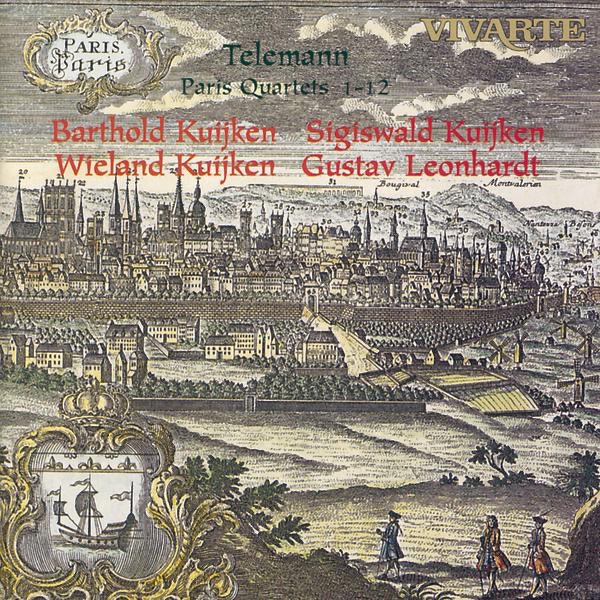 Telemann: Paris Quartets album cover