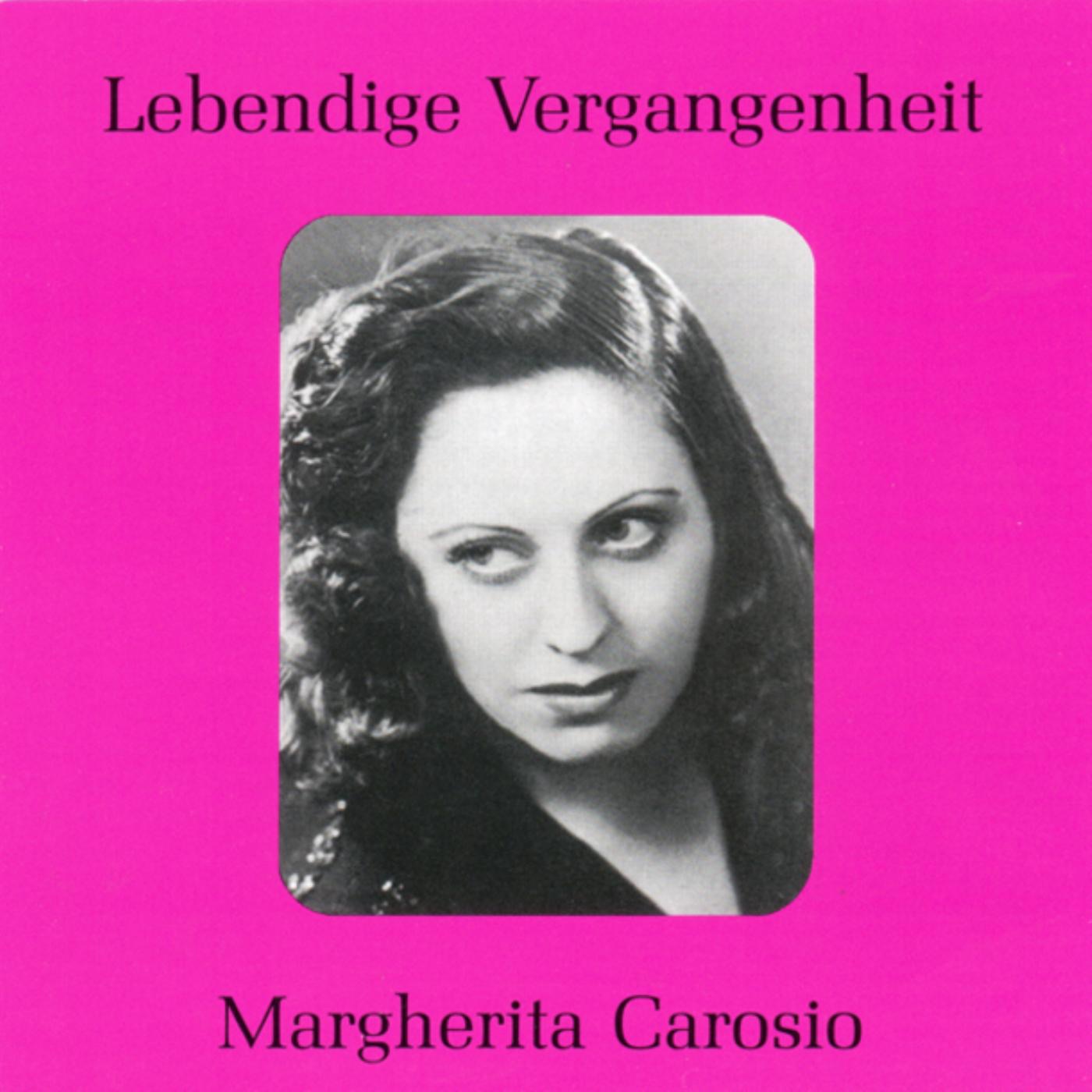 Lebendige Vergangenheit - Margherita Carosio album cover
