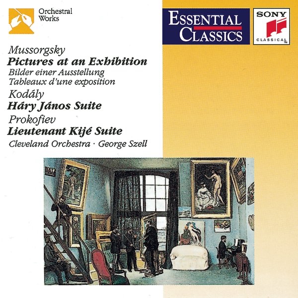 Mussorgsky: Pictures At an Exhibition; Kodály: Hary János Suite; Prokofiev: Lieutenant Kijé Suite album cover