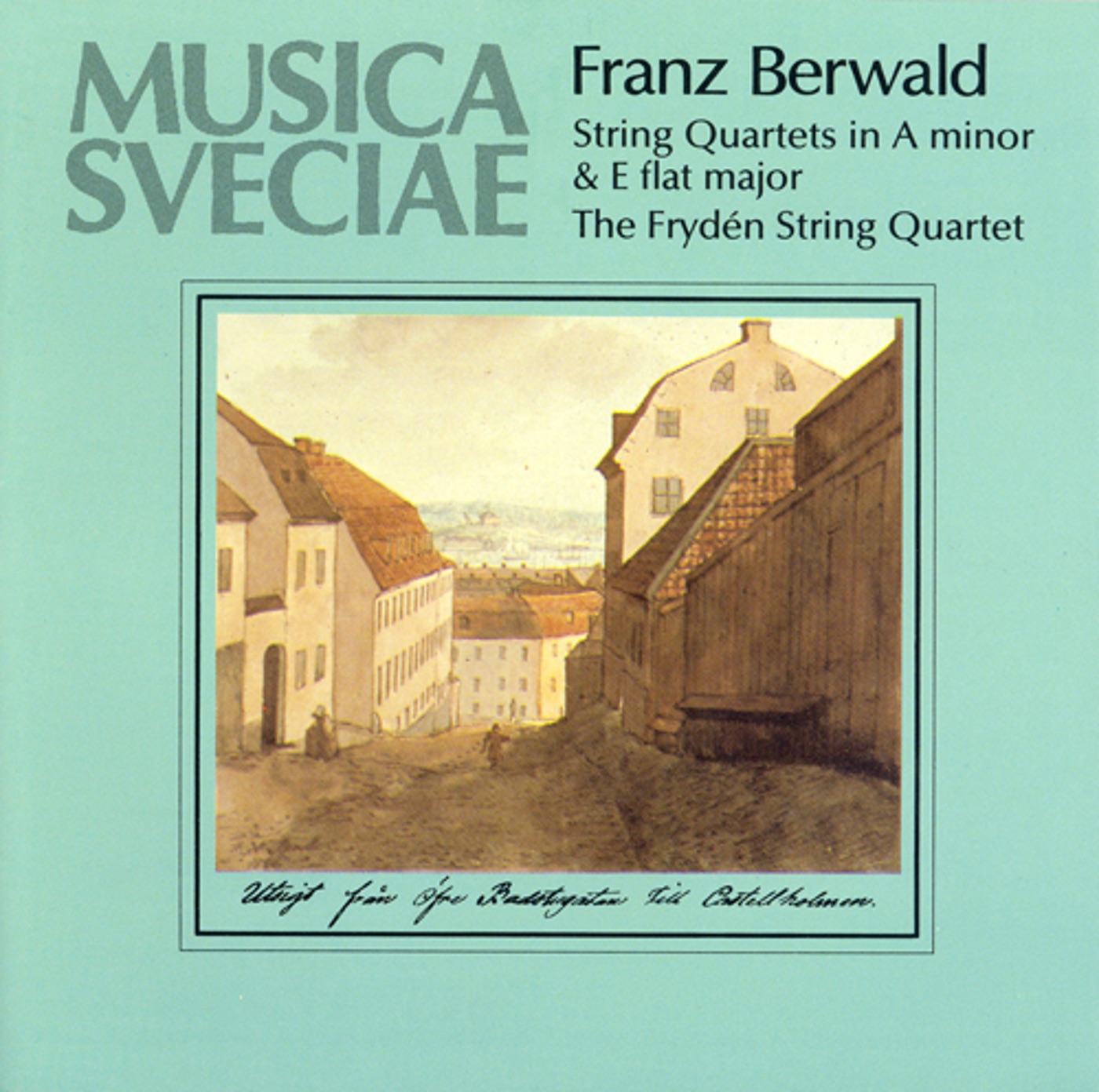Berwald, F.: String Quartets Nos. 2 and 3 album cover