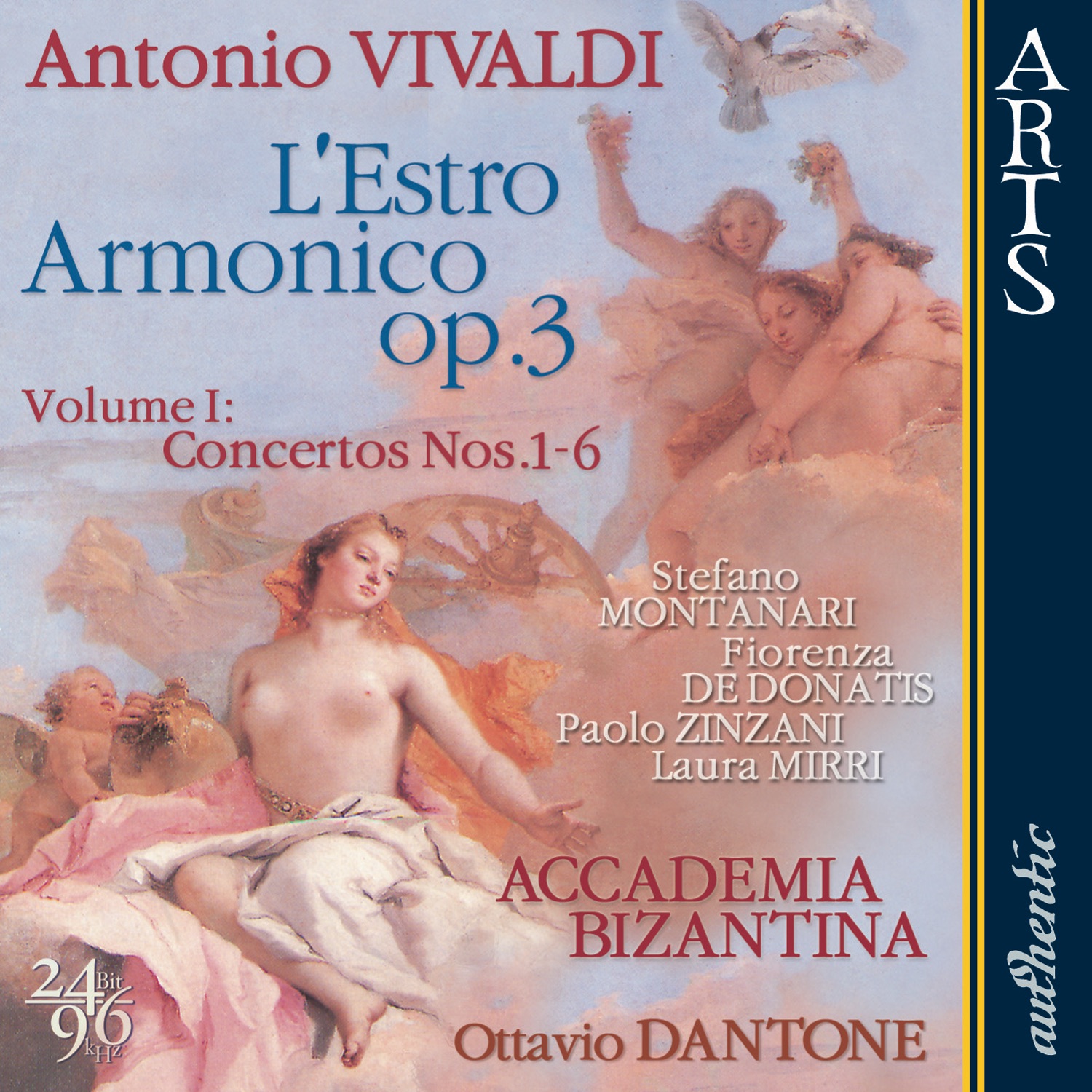 Vivaldi: L'Estro Armonico Op. 3, Vol. 1: Concertos Nos. 1-6 album cover
