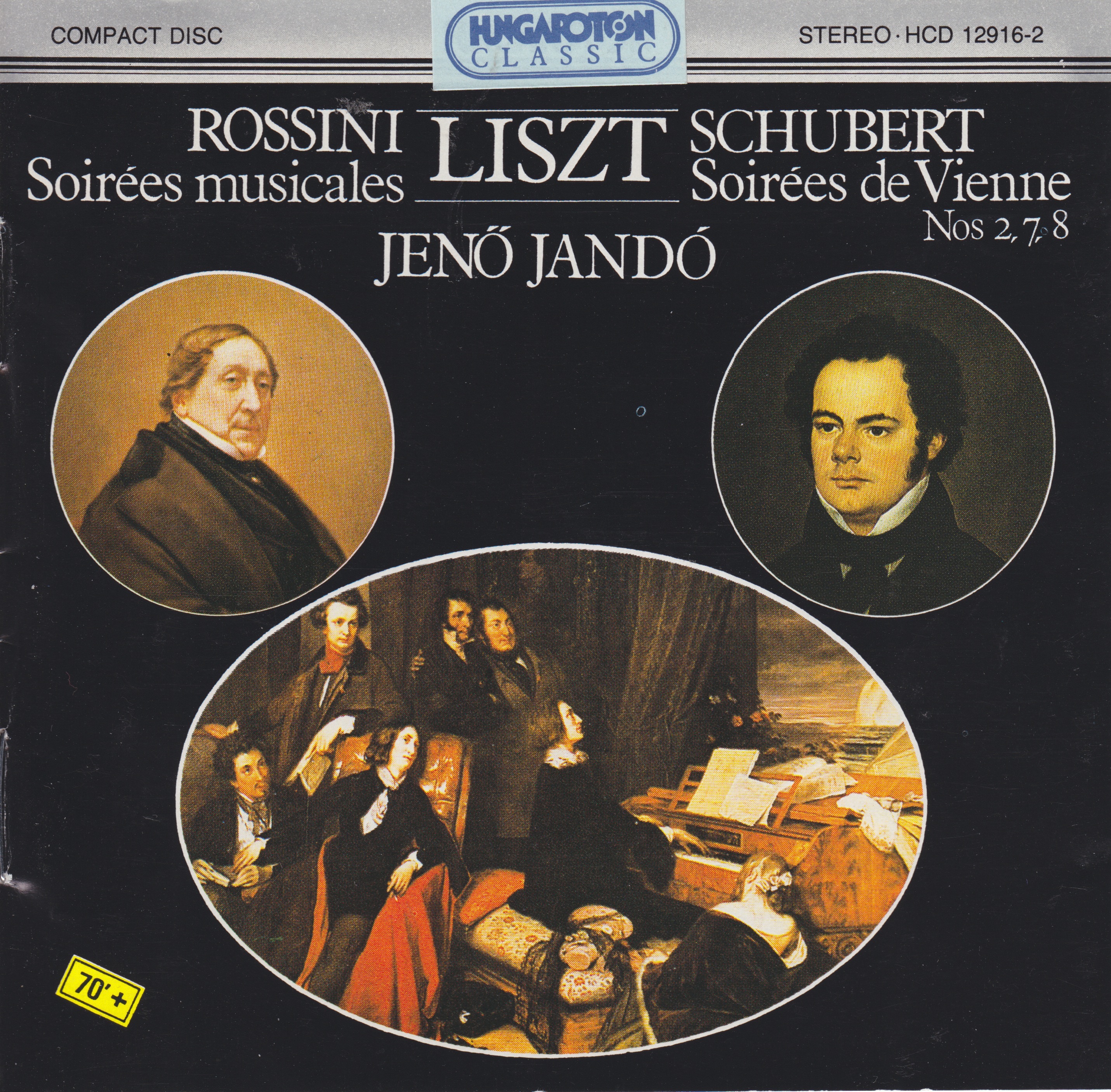 Rossini - Liszt: Soirees Musicales album cover