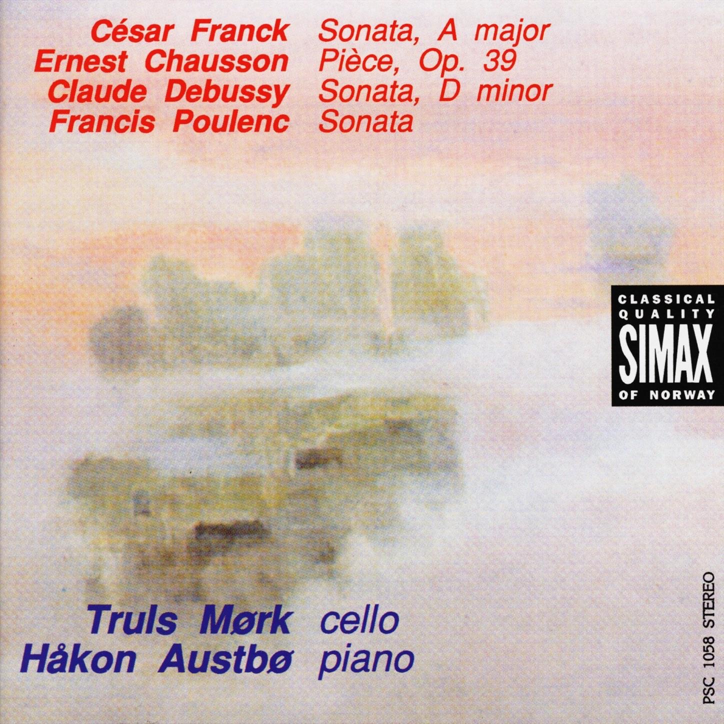 Frank, Chausson, Debussy & Poulenc: Works for Cello and Piano album cover