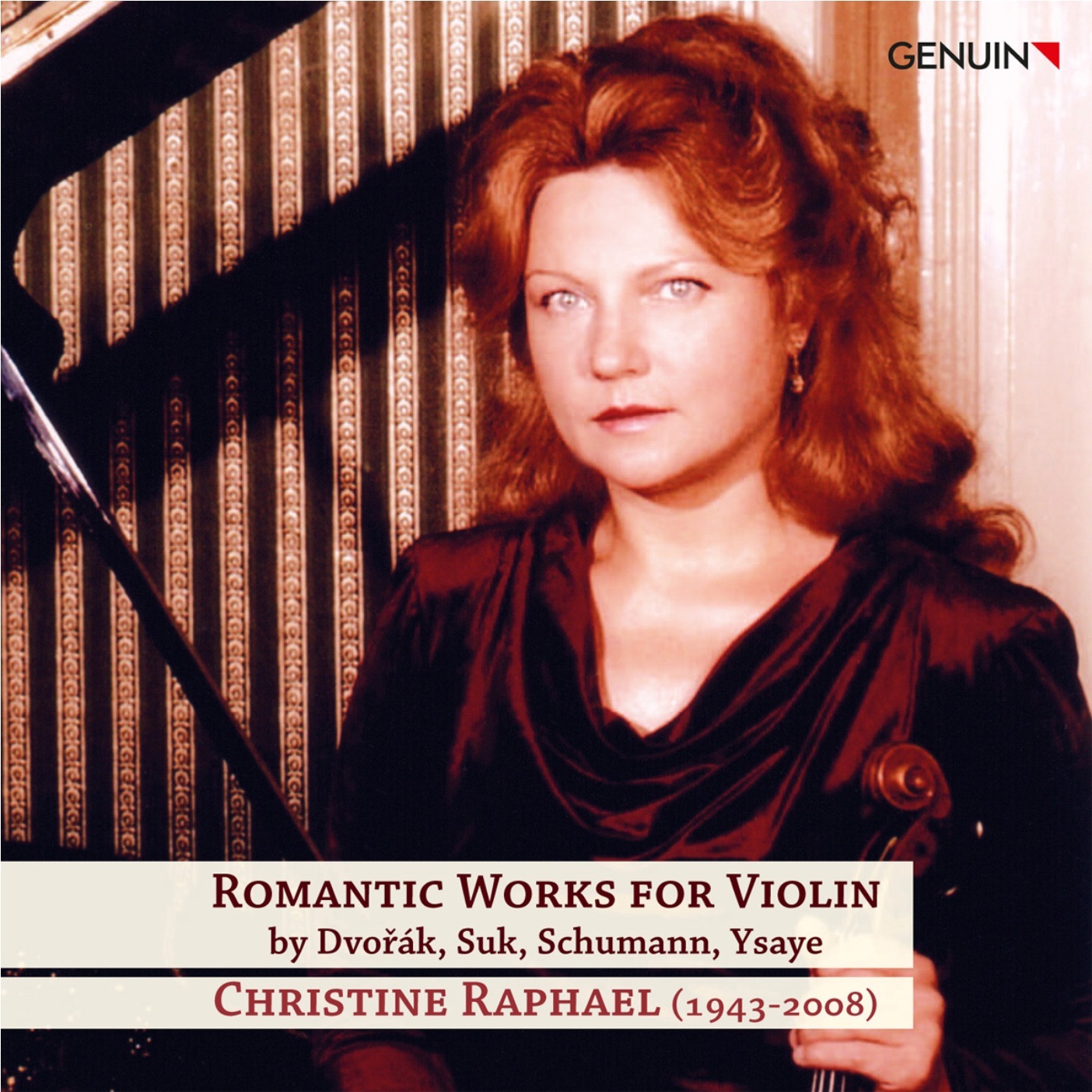 Romantic Works for Violin album cover